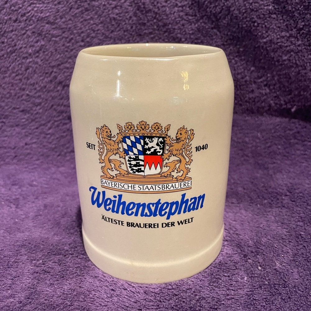 Weihenstephan Vintage German stone mug